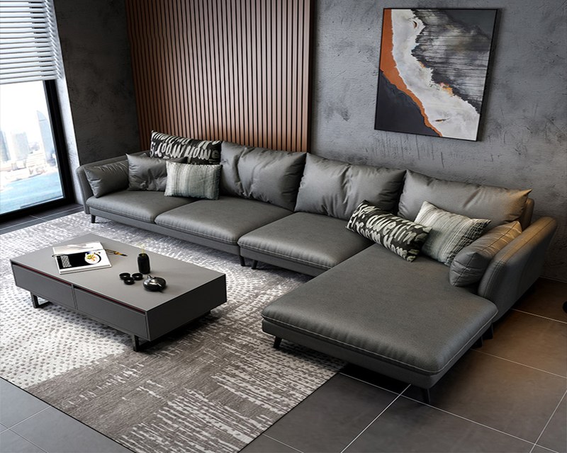 愛曼達L型布沙發