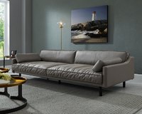 凡賽堤三人座真皮沙發(兩色)