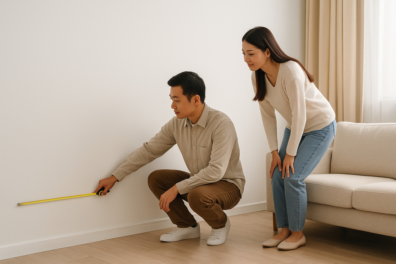 空間丈量優先,不可憑眼估 空間丈量優先,不可憑眼估