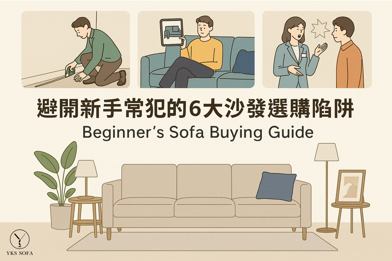 避開新手常犯的6大沙發選購陷阱！買沙發不再踩雷